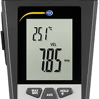 HVAC Meter PCE-VA 11-ICA display