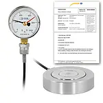 Hydraulic Force Gauges PCE-HFG 1K-E100-ICA Incl. ISO Calibration Certificate