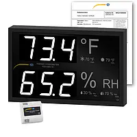 Hygrometer PCE-EMD 10-ICA Incl. ISO Calibration Certificate