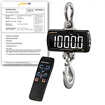 Industrial Scale PCE-CS 1000LD-ICA incl. ISO Calibration Certificate