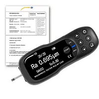 IoT Sensor - Roughness Tester PCE-RT 1200BT-ICA inc. ISO Calibration Cert.