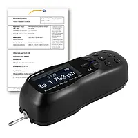 Material Surface Roughness Tester PCE-RT 2000-ICA Incl. ISO Calibration Certificate