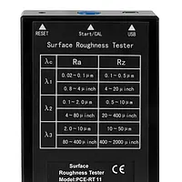 Material Tester Incl. ISO Calibration Certificate back view