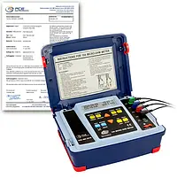 Milliohmmeter/Micro-Ohmmeter PCE-MO 2010-ICA incl. ISO calibration certificate