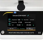 Moisture Analyzer PCE-MA 110TS touch display