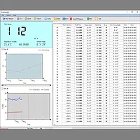 Multifunction Air Flow Meter PCE-AM 45 software