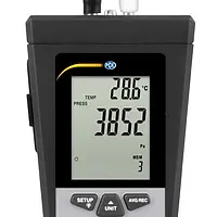 Multifunction Air Flow Meter PCE-HVAC 2 display