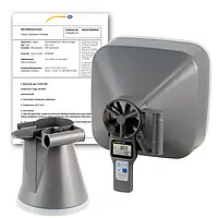 Multifunction Wind Speed Meter Flow Hoods PCE-VA 20-SET-ICA incl ISO Calibration