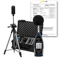 Outdoor Decibel Meter Kit PCE-430-EKIT-ICA incl. ISO Calibration Certificate