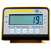 Pallet Scale PCE-PTS 1N display