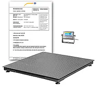 Pallet Scale PCE-RS 2000-ICA incl. ISO Calibration Certificate