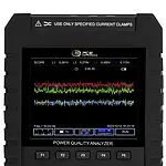 Power Quality Analyzer display