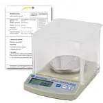 Quadrant Scale for Paper Basis Weight PCE-DMS 200-ICA Incl. ISO Calibration Cert