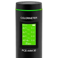 Surface Testing - Color Meter PCE-XXM 30 display