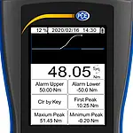 Torque Meter PCE-DFG N 50TW display