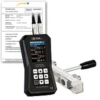 Ultrasonic testing device PCE-TDS 200 SR-ICA incl. ISO-Calibration Certificate