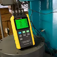 Vibration Data Logger PCE-VM 5000 Application