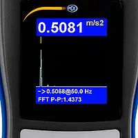 Vibration Meter PCE-VM 20 display