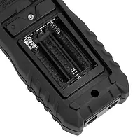 Voltmeter  Battery compartment