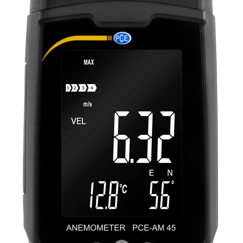 Anémomètre portable PCE-AM 45