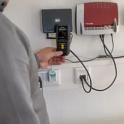 Compteur de radiation EMF | Exemple d'utilisation