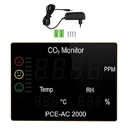 Mesureur de CO2 | Contenu de livraison