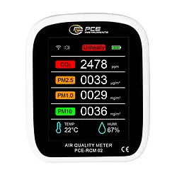 Mesureur de CO2 | Face avant