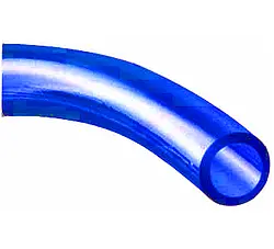 Tube de PVC bleu