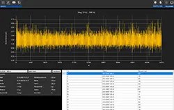 Controle de uma máquina com o medidor de vibração PCE-VM 20.