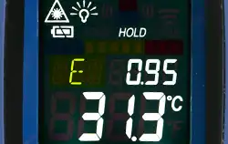 Schimmel-Messgerät IR-Taupunkt Erkennung von Wärme- und