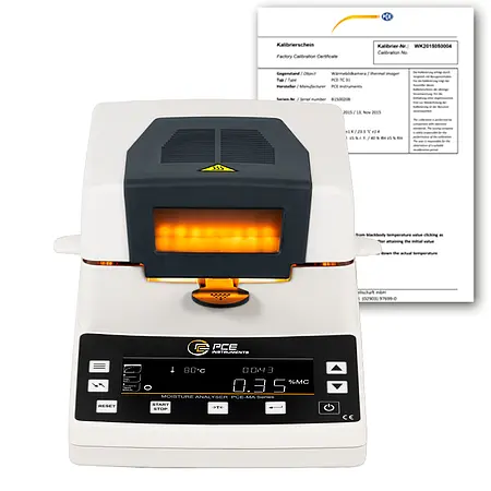 Absolute Moisture Meter PCE-MA 200-ICA incl. ISO Calibration Certificate