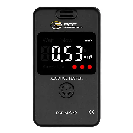 Alcohol meter / Breathalyzer Frontal