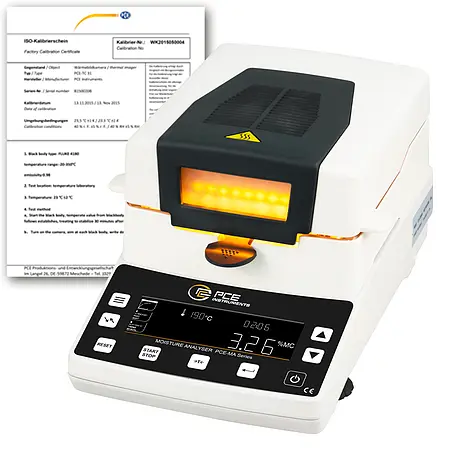 Analytical Balance PCE-MA 110-ICA Incl. ISO Calibration Certificate