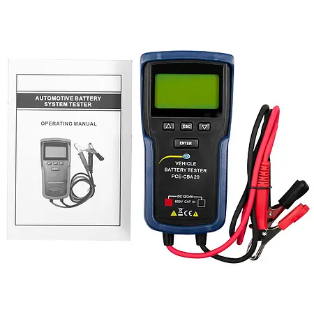 Automotive Tester / Car Battery Tester PCE-CBA 20 Manual