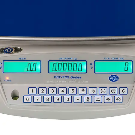 Counting Scale PCE-PCS 30 display