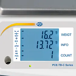 Counting Scales display