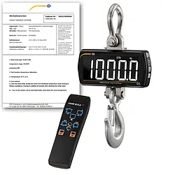 Crane Scale PCE-CS 1000LD-ICA incl. ISO Calibration Certificate