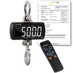 Crane Scale PCE-CS 500LD-ICA incl. ISO Calibration Certificate