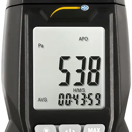 Environmental Meter PCE-MPM 10 display