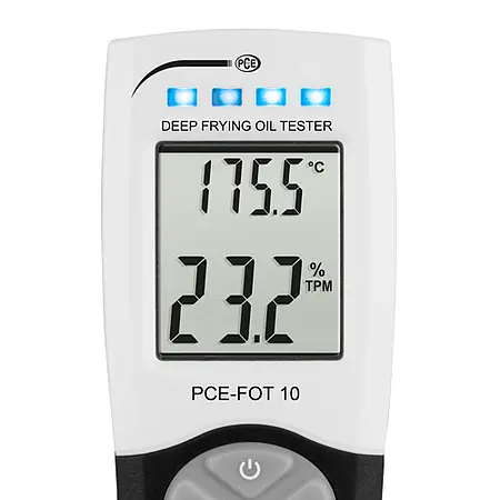 Food / Hygiene Frying Oil Meter PCE-FOT 10 display