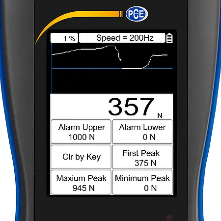 Force Gauge PCE-DFG NF 1K display