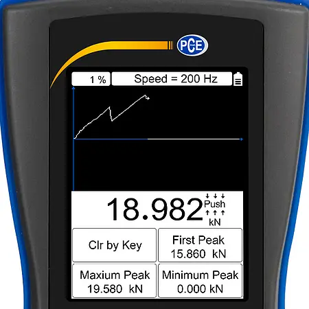 Force Gauge PCE-DFG NF 20K display