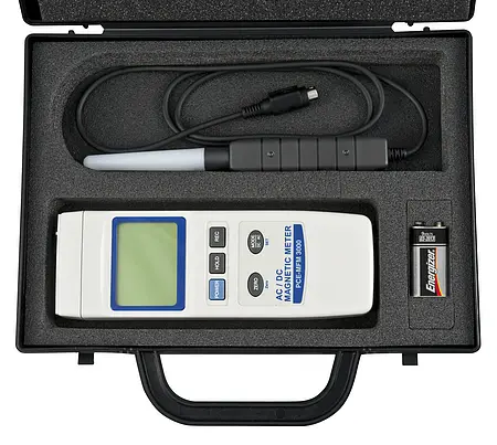 Gauss Meter PCE-MFM 3000-ICA Incl. ISO Calibration Certificate