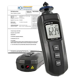 Handheld Tachometer PCE-T 238-ICA Incl. ISO Calibration Certificate