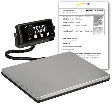 Inventory Scale PCE-PB 75N-ICA incl. ISO Calibration Certificate