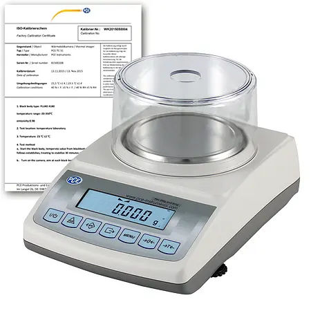 Laboratory Scale PCE-BT 200-ICA incl. ISO Calibration Certificate