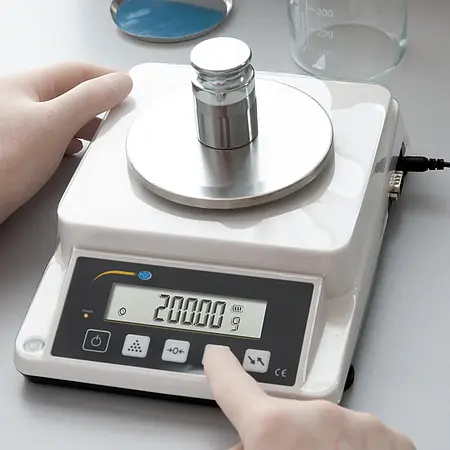 Laboratory Scale PCE-DMS 310-ICA Incl. ISO Calibration Certificate