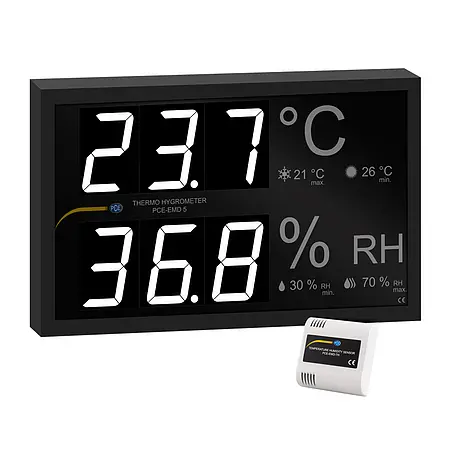 Large Display PCE-EMD 5-ICA incl. ISO Calibration Certificate