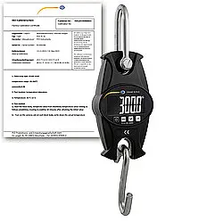 Livestock Scale PCE-HS 300N-ICA incl. ISO Calibration Certificate