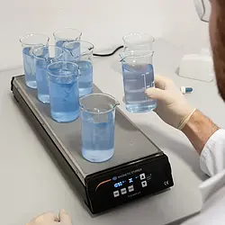 Multiposition Magnetic Stirrer application